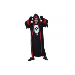 Costume horror con scheletro bambino 5/6 anni Halloween