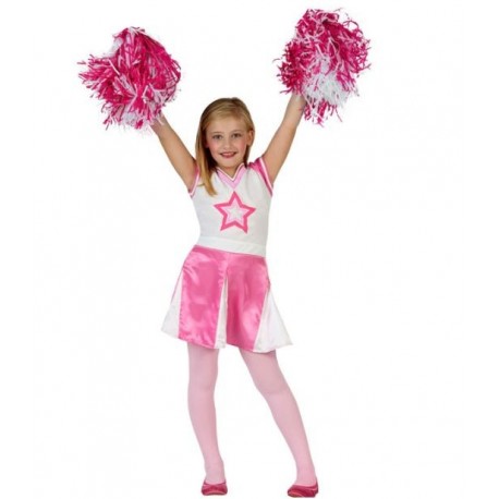 Costume cheerleader taglia 10/12 anni Atosa