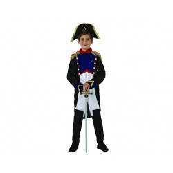 Costume Napoleone generale bambino taglia 7/9 anni
