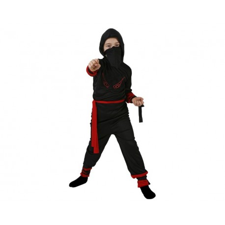 Costume ninja bambino 10/12 anni guerriero 