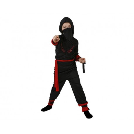 Costume ninja bambino taglia 5/6 anni