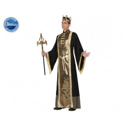 Costume re da uomo imperatore medioevale taglia M/L 