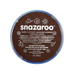 Snazaroo colori truccabimbi  per il viso dark brown make up face paint carnevale party