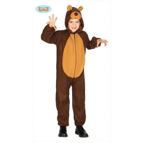 Costume orso bruno Bambino tagllia 7/9 anni
