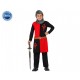 Costume cavaliere medioevale bambino taglia 7/9 anni