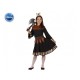 Costume vichinga bambina taglia 3/4 anni