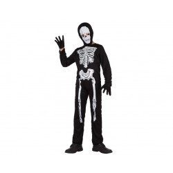Costume scheletro bambino teschioHalloween 