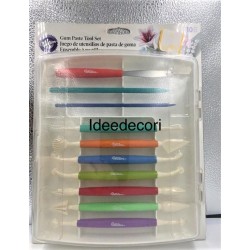 Attrezzi per modellare pasta di zucchero gum past