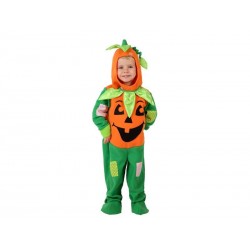 Costume zucca bambino 1/2 anni Halloween Carnevale