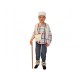Costume kit pastore bambino 3/4 anni