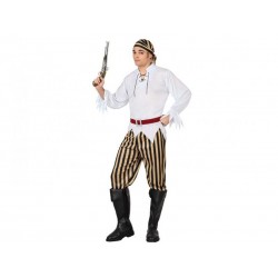 Costume pirata adulto corsaro uomo travestimento carnevale 