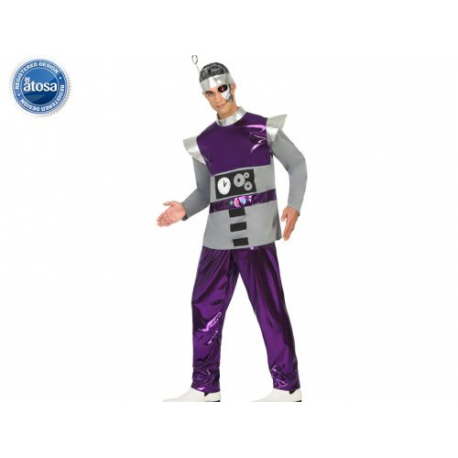 Costume robot Uomo Carnevale
