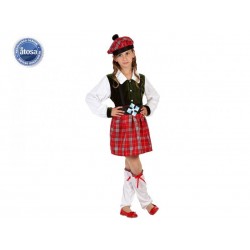 Costume Scozzese Bambina Carnevale 