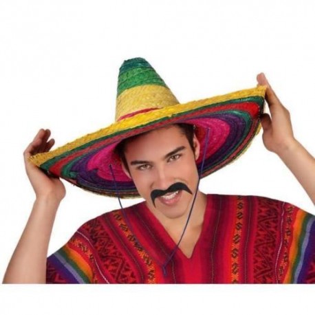 Sombrero cappello messicano colorato uomo