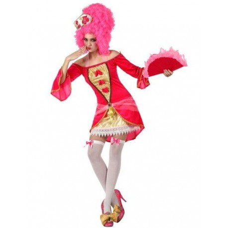 Costume Cortigiana Sexy Donna XS Carnevale