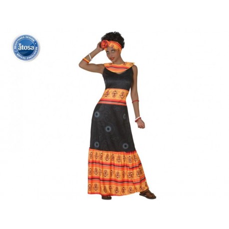 Costume Africana donna Carnevale Atosa
