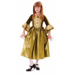Costume principessa Medioevale Bambina Carnevale