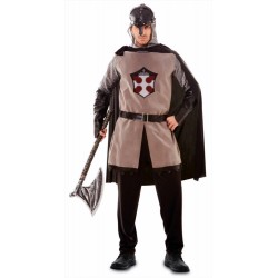 Costume Guerriero Medioevale soldato uomo Carnevale