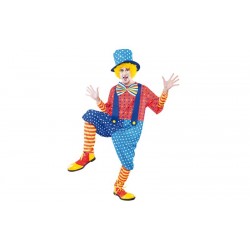 Costume da clown pagliaccio adulto