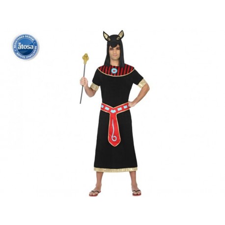 Costume Egiziano Faraone Uomo Carnevale 