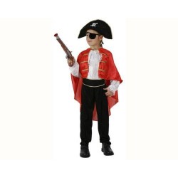 Costume capitano pirata bambino taglia 3/4 anni 