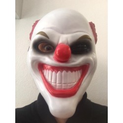 Maschera clown pagliaccio assassino halloween 