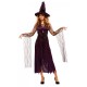 Costume da strega donna sexy con cappello taglia M/L