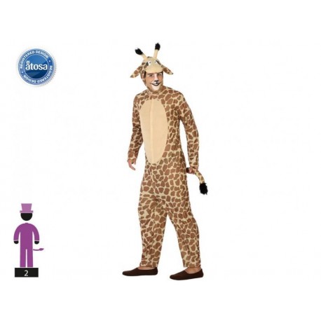 Costume giraffa da uomo taglia M/L
