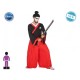 Costume samurai giapponese uomo