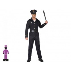 Costume poliziotto uomo adulto