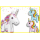 Palloncino unicorno in mylar ad aria compleanno addobbo