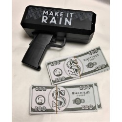 Pistola spara soldi banconote gadget