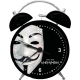 Sveglia anonimus V per vendetta indignato gadget vintage