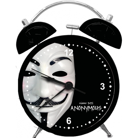 Sveglia anonimus V per vendetta indignato gadget vintage