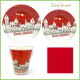 Piatti in carta Natale bicchieri natalizi coordinato