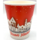 Piatti in carta Natale bicchieri natalizi coordinato