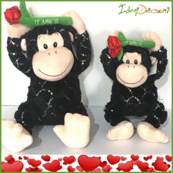 San Valentino peluche regalo scimmietta Love Ti amo