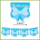 Battesimo bandierine striscione festone celeste