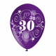 Palloncini numero 30 anni compleanno festa in latice 