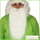 Barba Bianca lunga liscia da Babbo Natale folletto