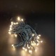 Luci per albero di Natale 48 Led bianco caldo uso esterno interno