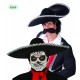 Sombrero messicano cappello nero in feltro carnevale
