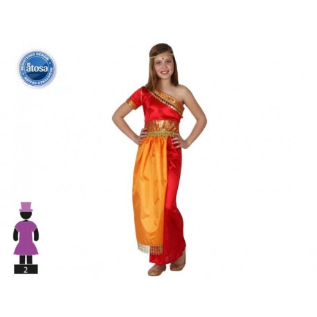 Costume indù bambina indiana
