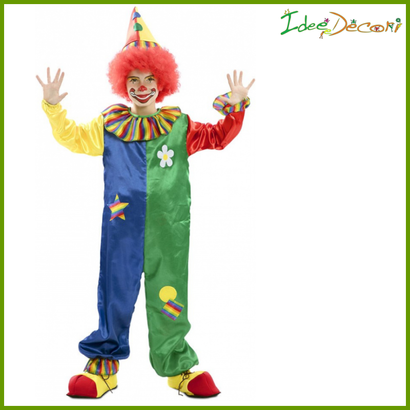 Costume clown pagliaccio bambino - Karabu srls