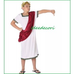 Costume da Romano bambino imperatore cesare