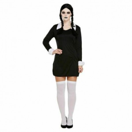 Vestito mercoledi Addam corto nero