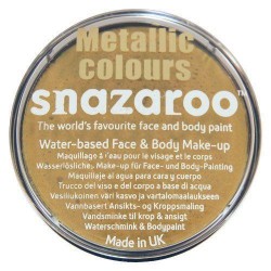  Snazaroo colori truccabimbi  per il viso oro metallizzato18ML make up face paint carnevale