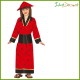 Costume cinese bambina vestito rosso orientale