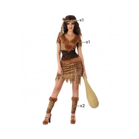 Costume cavernicola primitiva donna delle caverne