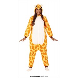 Costume giraffa donna uomo tuta animale 